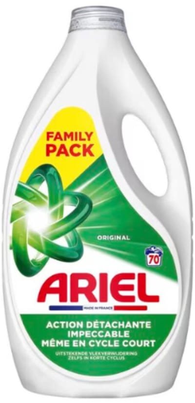 Ariel - Original Vloeibaar Wasmiddel - 3150ml - 70 wasbeurten - Grootverpakking