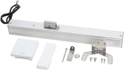 Automatische Raamopener - Elektrische Raamregelaar - Ventilatie Verbeteren - Afstandsbediening - 400 mm Slag - Zilver