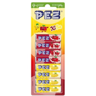 Pez Cerise-Banane 8 pièces.