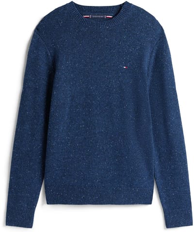 Tommy Hilfiger Lamswolmengsel Done Trui - Fashion Wear - Volwassen