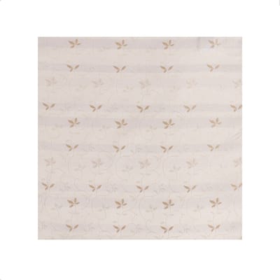 TRESANTI | EMIR | Zijden pochet bladeren | Beige