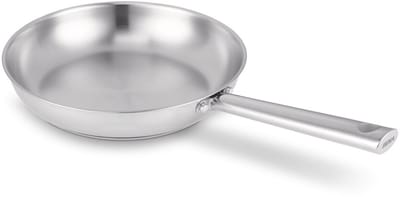 Beka Cicla Pan - koekenpan Ø 20cm - Gerecycleerd RVS - PFAS-vrij - Geschikt voor inductie & vaatwasser