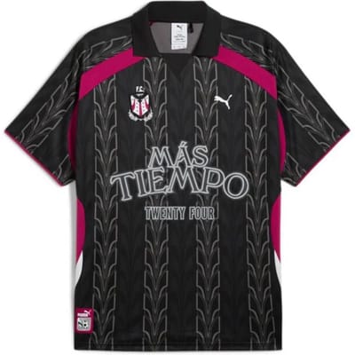Puma Jersey - PUMA x MÁS TIEMPO TWENTY FOUR voetbalshirt - S tot XL - voor Mannen - zwart