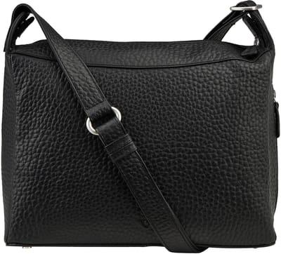 Voi Hirsch Isabella Crossbody tas Leder 28 cm - Dames - schwarz