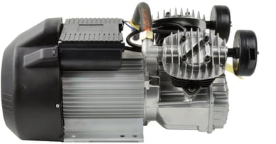 GEKO Luchtcompressor - 50L - Dubbele zuigerpomp - Krachtige motor