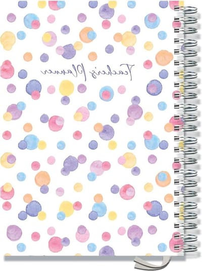 Lerarenplanner A4 - Agenda Docent - Les Plannen - Pagina Per Dag - 33x24x3 cm - Pastel Polka
