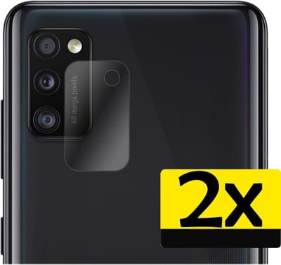 Camera Lens Protector - Geschikt voor Samsung Galaxy A41 - 2 Stuks - Camera Screenprotector - Beschermglas - Gehard Glas - Tempered Glass - Screen Protector