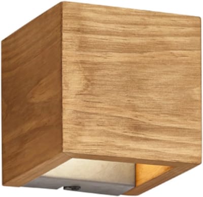 Wandlamp LED met Natuurlijk Hout en Dimfunctie - 4,3 Watt, 3000K