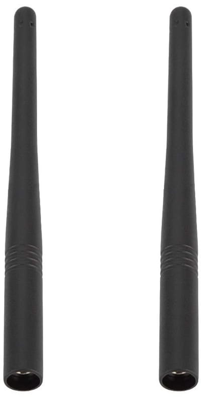 Dailygoody - 2-delige Walkietalkie Antenne - Vhf Frequentie - Zwart