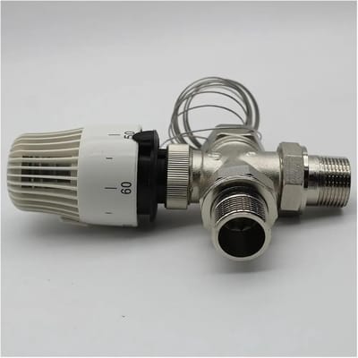 Thermostaatventiel Radiator - Vloerverwarming Klep - Energie Besparen - Afstandsbediening - DN20 - null