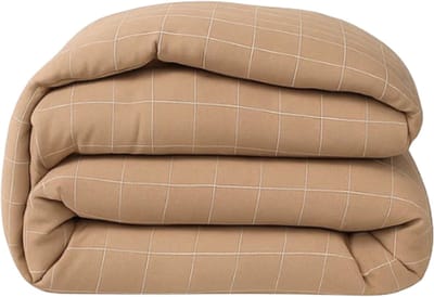 Dekbed-Discounter - McGregor Dekbed Zonder Overtrek 140 x 200 cm - Inclusief 1 kussensloop - Wasbaar op 40 graden - Verkoelend dekbed - Taupe