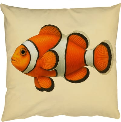 Sierkussens - Kussentjes Woonkamer - 50x50 cm - Vis - Oranje - Strepen