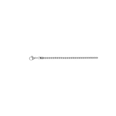 iXXXi Men-Halsketting 60cm-Zilverkleurig-Heren Collier