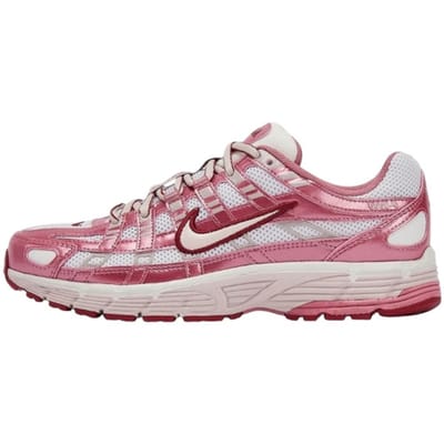 Nike P-6000 Summit White Slit Red Dames Sneakers Silt-Red Peony Team-Crimson IO3496-100 36 pink