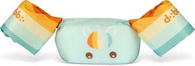 DOBBO Elena de Eenhoorn - Puddle Jumper - Zwembandjes - Zwemvest - Zwemvleugels - voor Kind van 2 tot 6 jaar - Baby blauw