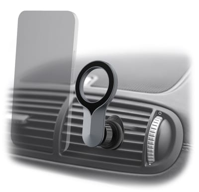 Mobilize Telefoonhouder Auto Ventilatierooster | Mobilize Magnet isch Verstelbaar Zwart