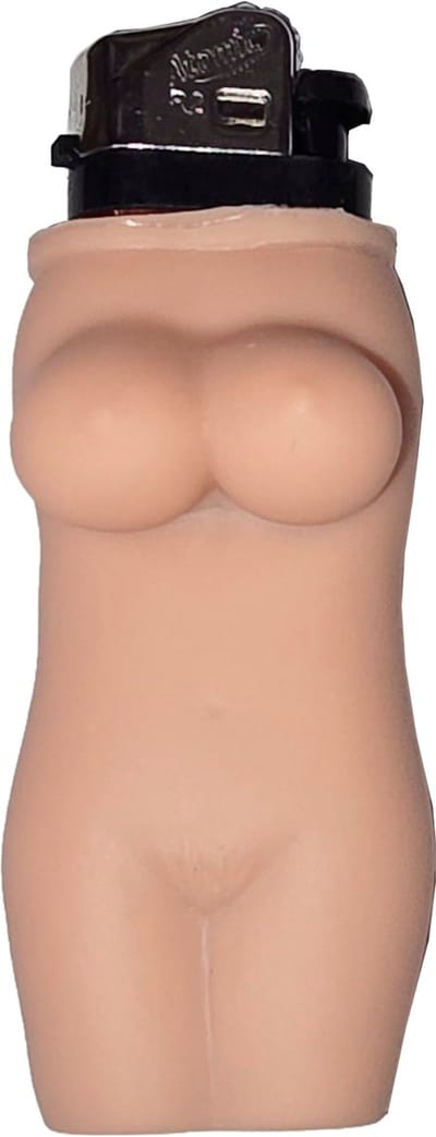 Humoristische Aansteker met Vrouwelijk Torso – Ondeugende Gadget voor Feestjes & Cadeaus