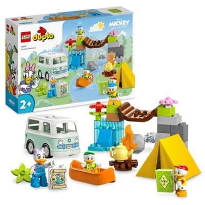 LEGO DUPLO Disney Mickey and Friends Kampeeravontuur Speelgoed voor 2+ Jarigen - 10997