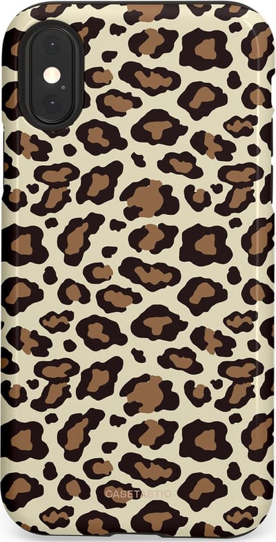 Casetastic Hoesje Geschikt voor Apple iPhone X/Xs - Stijlvolle Beschermende Duo-layer Case - Gevaarlijk geduld