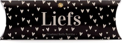 Cadeau doosje met bad bruis ballen liefs - cadeau - gift - verjaardag - natuurlijke ingrediënten - gelegenheid