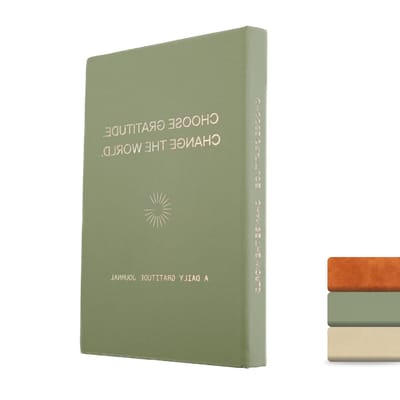 Gratitude Gifted Begeleid dankbaarheidsdagboek voor mannen en vrouwen met unieke dagelijkse dankbaarheidsaanwijzingen, 5 minuten per dag, bevorderen geluk, mindfulness en zelfzorg, eenvoudig,