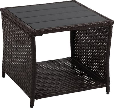 Balkontafel - 40x45x45 cm - bruin
