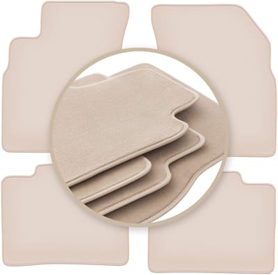 PREMIUM beige vloermatten voor: Kia Optima II sedan 2005-2010