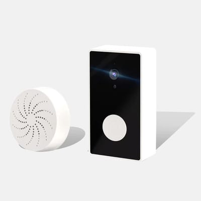 Video Deurbel - Draadloze Deurbel Camera - Bezoekers Ontvangen - Tweeweg Audio - 640x480 Resolutie - Wit