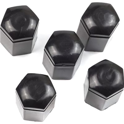 BSP628 5 Pièces Boulon de Roue Vis Écrou Capuchon Noir 32 mm pour Opel Vauxhall Astra G H Corsa C D E Meriva A B Vectra C Zafira A 13160977
