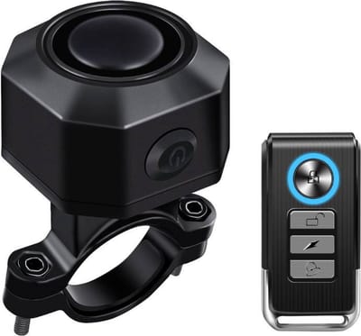 Fiets Alarm Systemen - Fiets Alarm - Anti Diefstal - met Afstandsbediening - Scooter Slot - Draadloos - USB-C Waterdicht - Motorfiets - Bike - Tracker - Anti-Theft - Vibratie - Scooter - Alarm Systeem - Fiets Alarm
