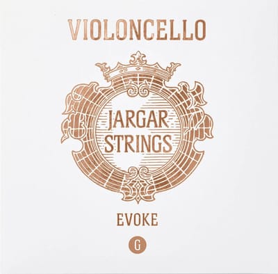 Jargar JCE-G-EVO cello string G-3, medium, spiral core, tungsten-nickel wound
