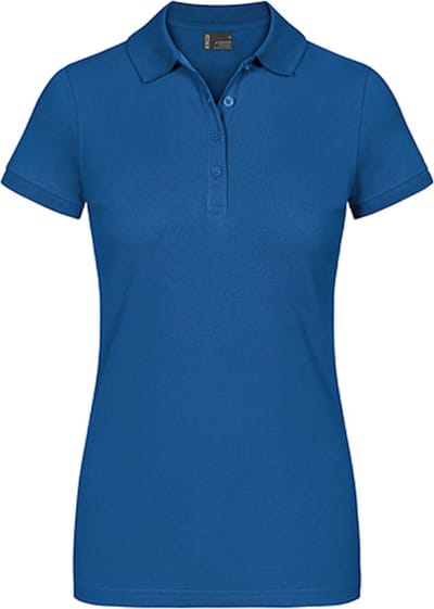 Damespolo 'Promodoro' met korte mouwen Cobalt Blue - S