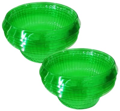 TOVBMUP Slakkenhalsband - Slakkenhek - Slakkenbeschermingsring - Voor slaplanten en kool, bescherm planten tegen dieren - 12×24 cm - Groen - 12 stuks