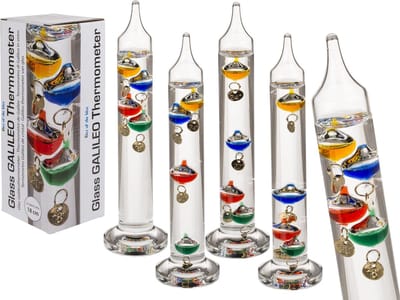 Thermometer Galileo 18cm in giftbox