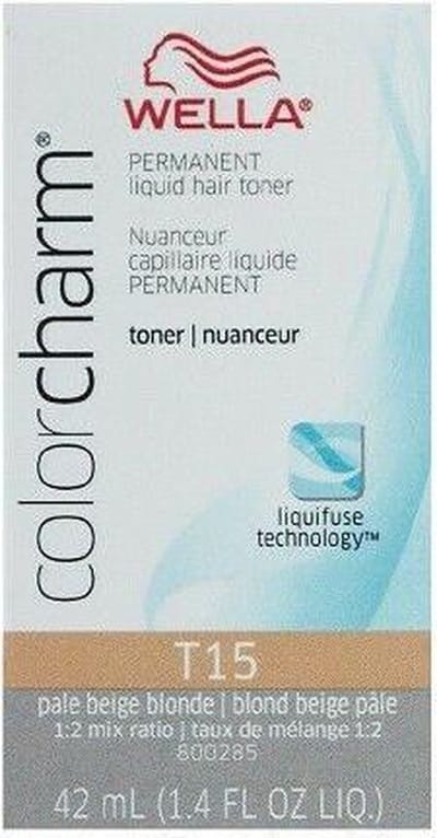 Wella Color Charm toner - T15 - Pale Beige Blonde