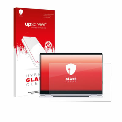 upscreen - Screenprotector voor Samsung Galaxy Book4 360 15.6" - Folie Beschermfolie Beschermglas transparant
