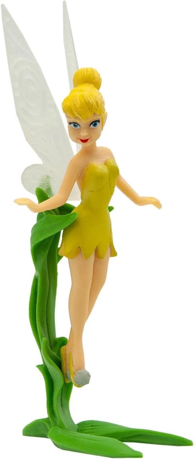 Bullyland 12848 – Speelfiguur Tinkelbel – levensecht en detailrijk vormgegeven – ideaal als taartfiguur, verzamelobject of vrolijk cadeau voor kinderen vanaf 3 jaar