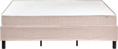 COUNTESS - Tweepersoonsbed - Beige - 180 x 200 cm - Polyester