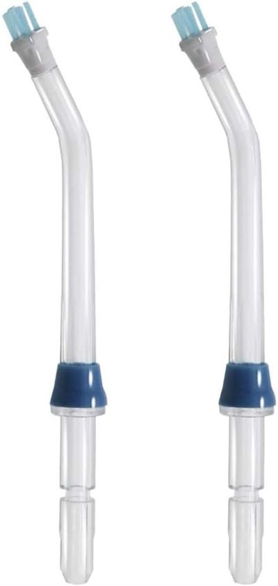 Vervangende Plaque Seeker Tips voor Waterflosser, Geschikt voor WP-100, WP-250, WP-300, WP-450, WP-660 en WP-900 (Set van 2) - Verbeter Tandheelkundige Gezondheid en Reiniging