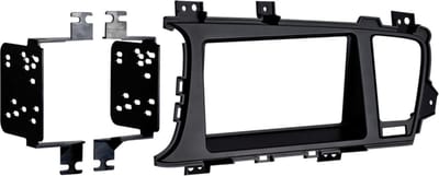 2-DIN Paneel geschikt voor Kia Optima 2011-2019 Kleur: Zwart (METRA)
