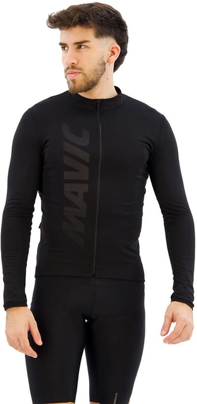 Mavic Aksium Thermo Trui Met Lange Mouwen Zwart M Man