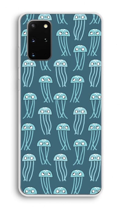 Case Company® - Hoesje geschikt voor Samsung Galaxy S20 Plus hoesje - Kwallie - Soft Cover Telefoonhoesje - Bescherming aan alle Kanten en Schermrand
