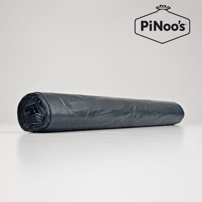Grijze Vuilniszakken 60 Liter | 5 rollen à 20 zakken - HDPE-plastic | T20 | 61x80 cm - Vuilniszakken 60L, Standaard vuilniszak 60 liter (06108003120)