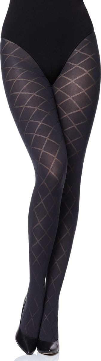 Merry Style MS-GB-328 Dames Panty - 60 DEN- 3D-technologie - Polyamide - Grafiet - XL