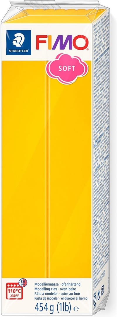 Staedtler Mod. clay FIMO soft 454g sunflower
