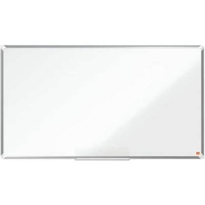 Nobo Premium Plus Widescreen Magnetisch Whiteboard Staal - Met Pennengoot - Inclusief Whiteboard Marker - 1220x690mm
