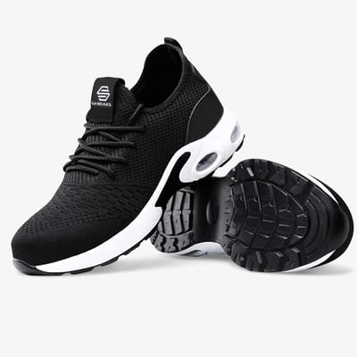 Shraks Veiligheidsschoenen - Werkschoenen voor Dames en Heren - Stalen Neus - Sneaker - Ademend en licht design - Maat 44