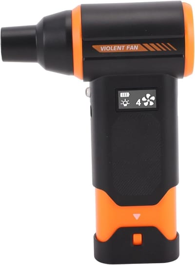 Elektrische Luchtblazer - Stofverwijderaar Perslucht - Auto en Huis - Instelbare Windsnelheden - 150x107x42mm