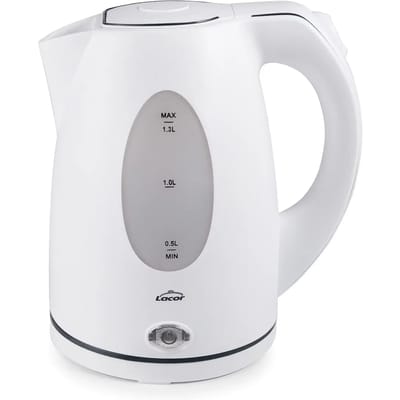 Lacor Waterkoker - Elektrisch - 1,3L - 2200W - Wit