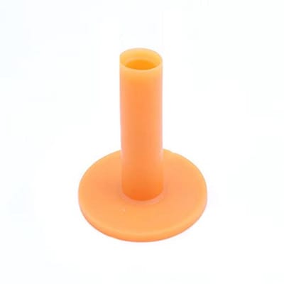 Dailygoods- Golf Tees 10 Stuks - Rubber Tees - Driving Range - Trainingshulpmiddel - Duurzaam - Geschikt voor Beginners - Golfballhouder